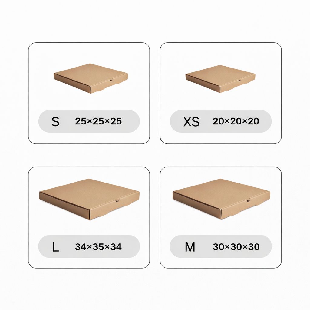 علب البيتزا