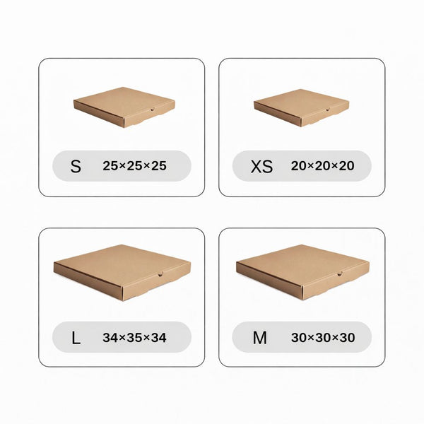 علب البيتزا