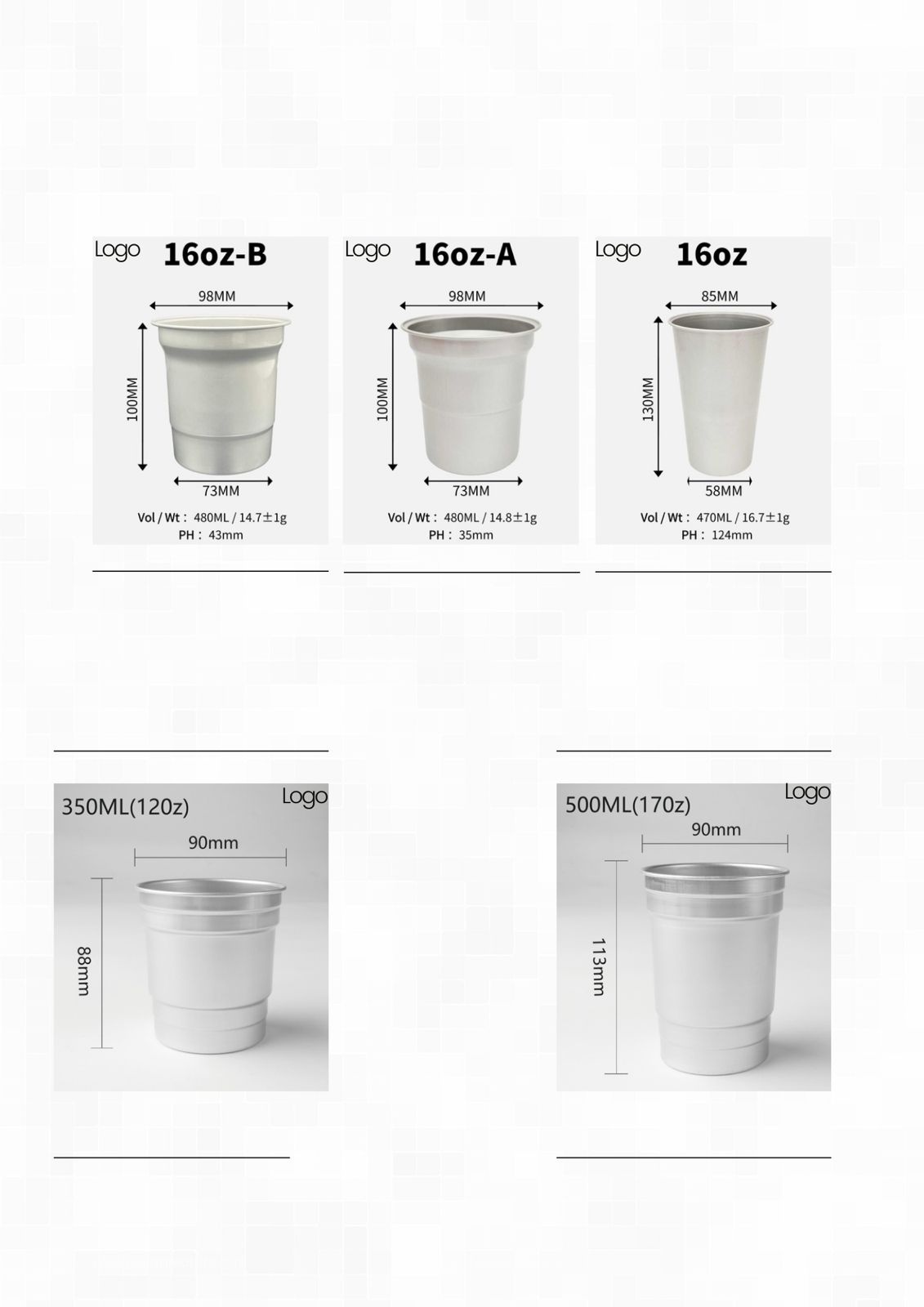 Aluminum Cup