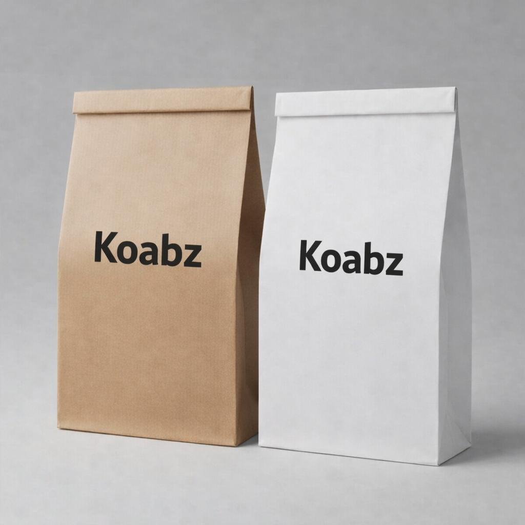 كيس ورق بدون بمسكة