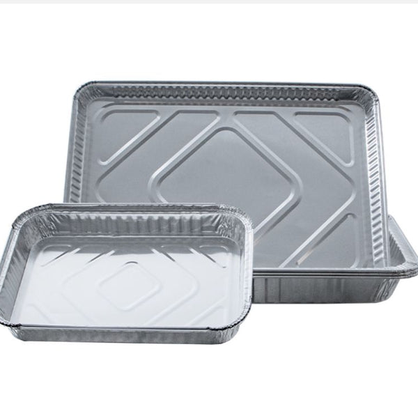 صينية ألومنيوم مستطيلة كبيرة