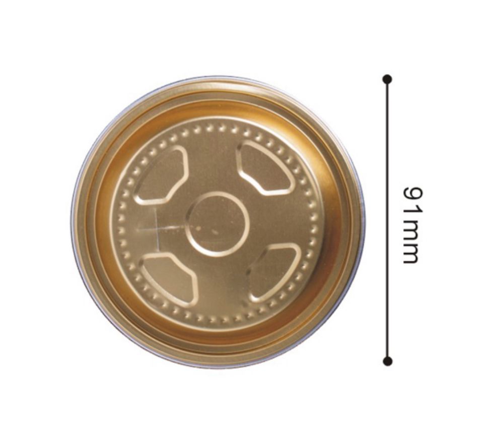 Aluminum Lid 91mm