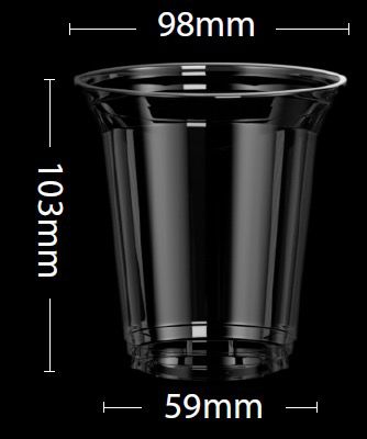 PET Cup 400ml