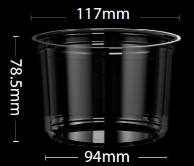 PET Cup 610ml